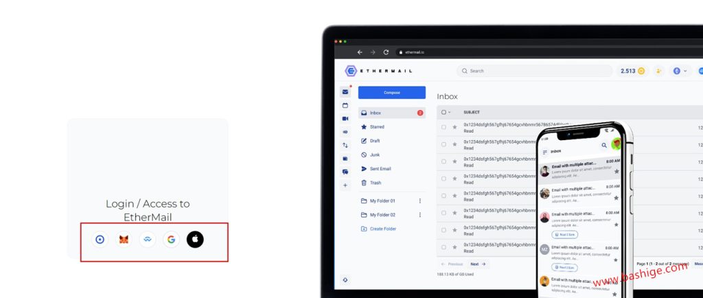 开始注册EthMail Web3邮箱